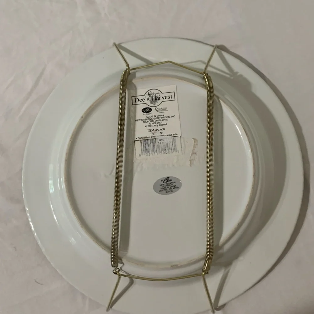 JUDY BUSWELL CERAMIC PIE PLATE / DISH